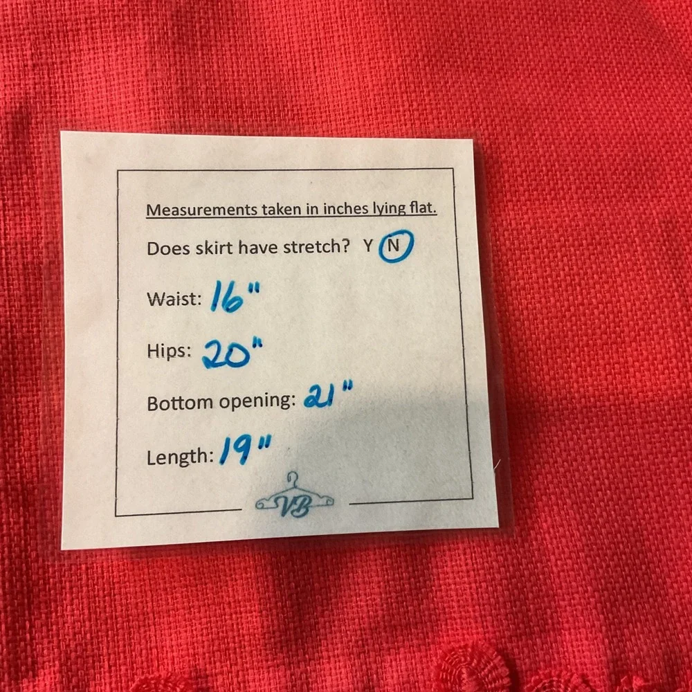 J. Crew Fact  Women's Coral Embroidered Floral Detail Full Lined Mini Skirt Sz 8